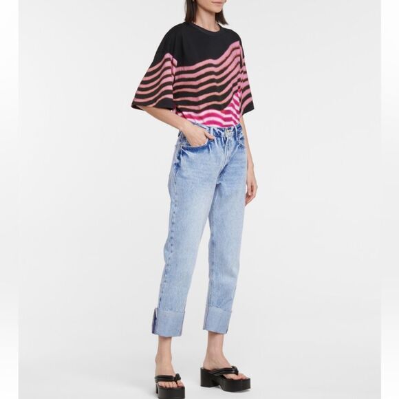 Frame Le Piper High Rise Straight Jeans Size 25 - Picture 1 of 13